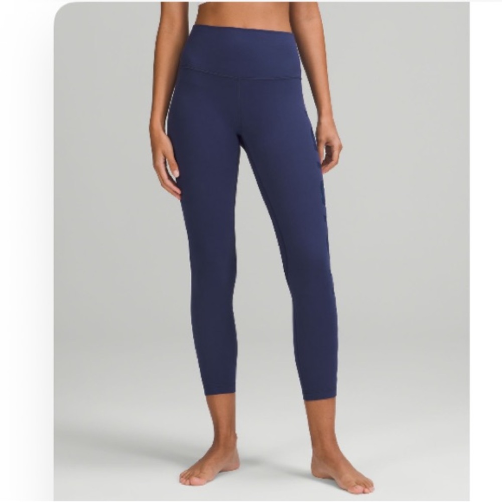 lululemon Align High-Rise 7/8 Leggings - Night Sea (Deep Navy)